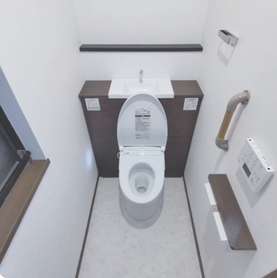 エディオンリフォーム トイレの引き渡し