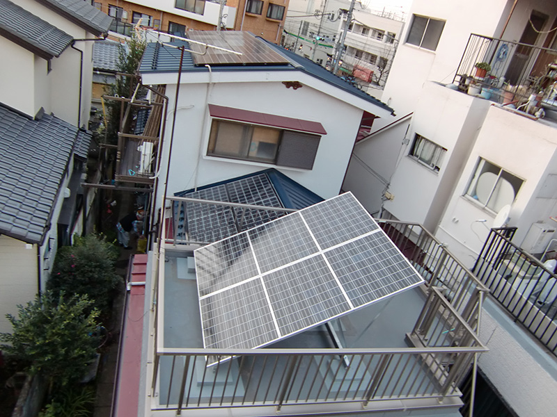 株式会社 住環境ジャパン様の太陽光工事の事例2